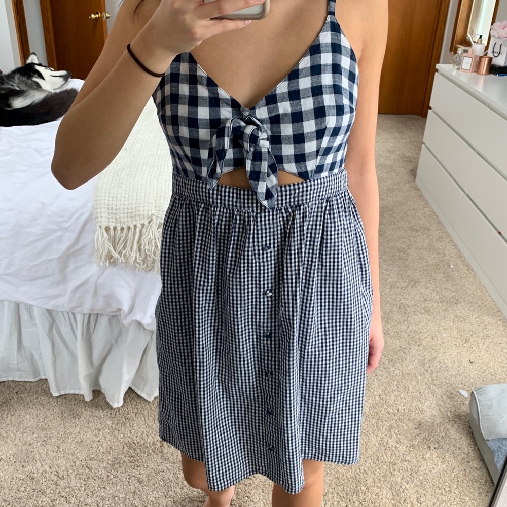River Island Gingham Dress